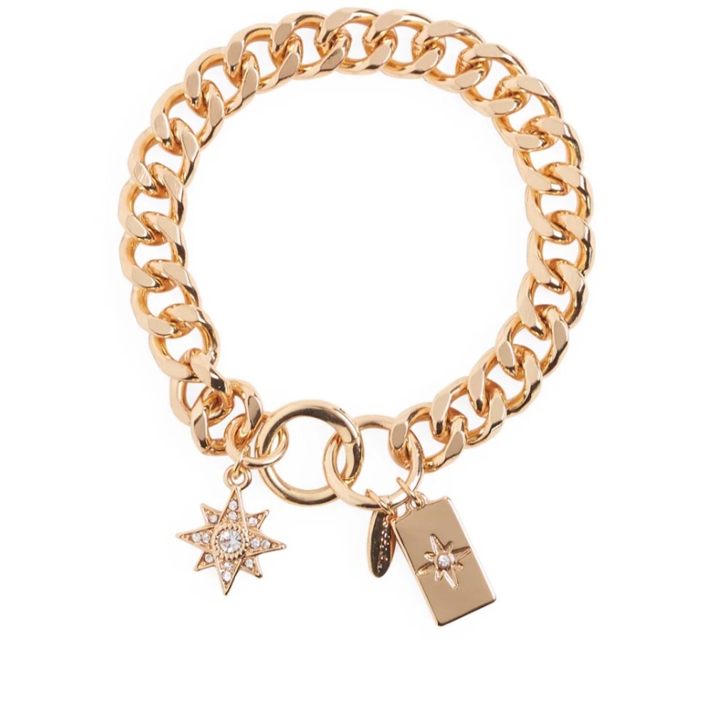 ETTIKA
Starry Charms Chain Link Bracelet